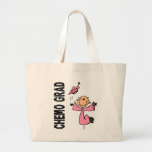 Pink CHEMO GRAD 1 (Breast Cancer) Canvas Bags