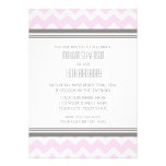 Pink Chevron 16th Birthday Party Invitations
