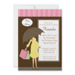 Pink Chic Mom To Be Baby Shower Invitation