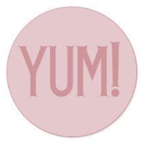 Pink Chintz Yum DIY Birthday Cupcake Toppers