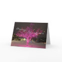 Pink Christmas Tree cards