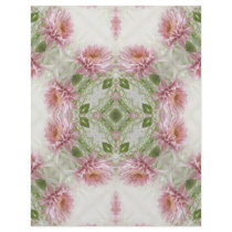 Pink Chrysanthemums Kaleidoscope Art 10