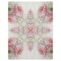 Pink Chrysanthemums Kaleidoscope Art 1