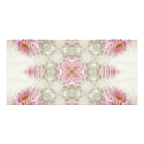 Pink Chrysanthemums Kaleidoscope Art 1