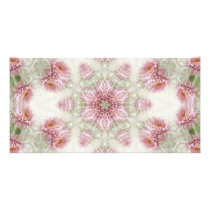 Pink Chrysanthemums Kaleidoscope Art 5