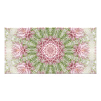 Pink Chrysanthemums Kaleidoscope Art 7