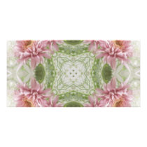 Pink Chrysanthemums Kaleidoscope Art 8