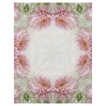 Pink Chrysanthemums Kaleidoscope Art 9