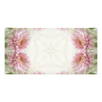 Pink Chrysanthemums Kaleidoscope Art 9