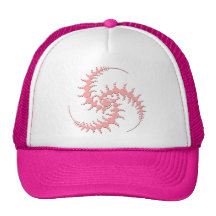 Pink circle hats