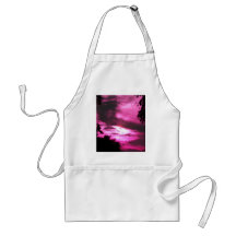 Pink Clouded Sky Aprons