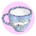 Pink Collection Dove Mug Sticker