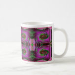 pink cosmos swirl coffee mugs