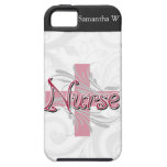 Pink Cross/Swirl Nurse