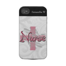 Pink Cross/Swirl Nurse