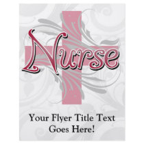 Pink Cross/Swirl Nurse