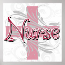 Pink Cross/Swirl Nurse