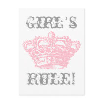 Pink Crown Post Cards