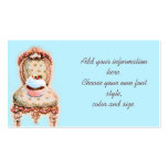Pink Cupcake and Roses Business Profile Cards Business Cards
