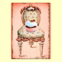 Pink Cupcake Bakery Business Profile Card business cards