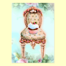 Pink Cupcake Bakery Business Profile Card business cards