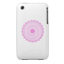 Pink Cupcake. iPhone 3 Case-Mate Case