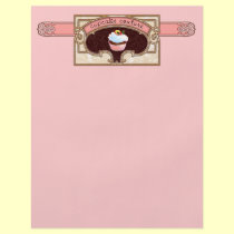 Pink Cupcake Couture Sign Flyer flyers