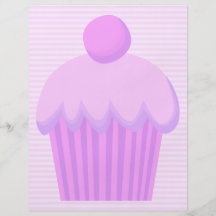 Pink Cupcake. Full Color Flyer