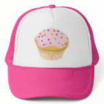 Pink Cupcake Mesh Hat