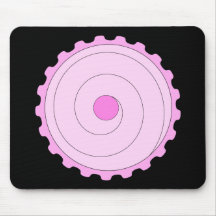 Pink Cupcake. Mouse Pads