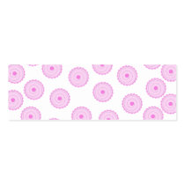 Pink Cupcake Pattern. Business Card