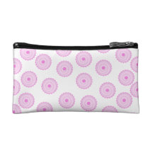Pink Cupcake Pattern. Cosmetic Bag