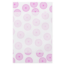 Pink Cupcake Pattern. Full Color Flyer