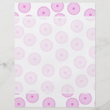 Pink Cupcake Pattern. Full Color Flyer