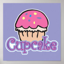 Pink Cupcake Posters