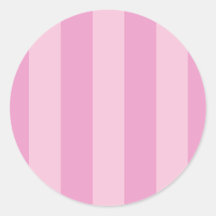 Pink Cupcake Striped Stickers
