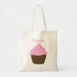 Pink Cupcake Tote Bag