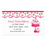 Pink Cupcakes Business Cards
