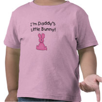 Pink Daddy's Little Bunny T-shirts and Gifts