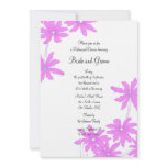 Pink Daisies Rehearsal Dinner Invitation