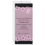 Pink Daisy Birthday Invitations