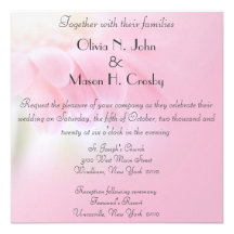 Pink Daisy Customizable Wedding Invitation