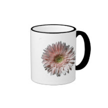 Pink Daisy Flower Coffee Mugs
