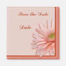 Pink Daisy Fridge Magnet