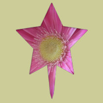 Pink Daisy Princess cake picks