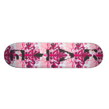 Pink Damask Skateboards