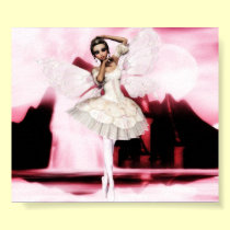 Pink Dancing Moon posters