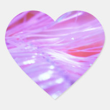 Pink decorations stickers