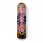 Pink Destiny Gaffiti Skateboard