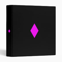 Pink Diamond Vinyl Binders